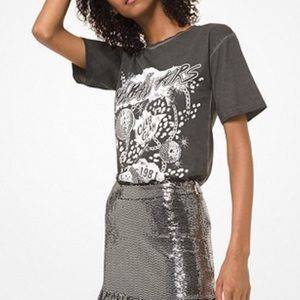 Michael Kors Club Glam T-shirt NWOT